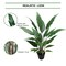 3&#x27; Artificial SPATHIPHYLLUM - Lifelike Indoor Plant in Decorative Pot - Low Maintenance, Perfect for Home or Office Styling